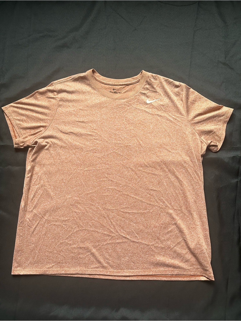 Nike Men’s Heathered Rose Short Sleeve Athletic Tee